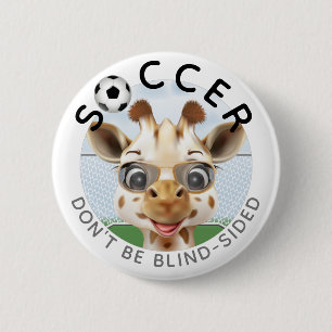 Giraffe Soccer Button