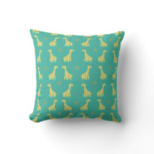 Giraffe & Sonnenschein-Wurfkissen