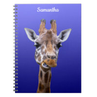 Giraffe Spiral Notizbuch