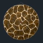 Giraffe Spots Wild Safari Tierhaut Print Dartscheibe<br><div class="desc">Dieses auffallende Giraffenhautmuster erfasst das Wesen eines der anmutigsten Riesen der Natur. Mit tiefbraunen Flecken Set gegen goldfarbenes, cremefarbenes Fell spiegelt es die Schönheit der majestätischen Giraffe wider - ein Tier, das für seine einzigartige Eleganz und sanfte Kraft geliebt ist. Giraffen symbolisieren Gnade, Intuition und Perspektive, denn sie können potenzielle...</div>