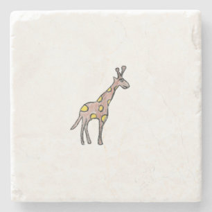 Giraffe Steinuntersetzer