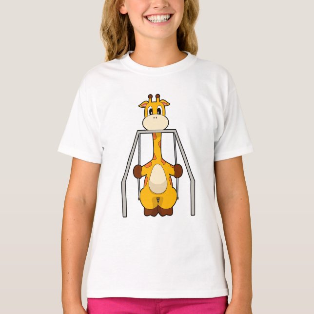 Giraffe Swing T-Shirt (Vorderseite)