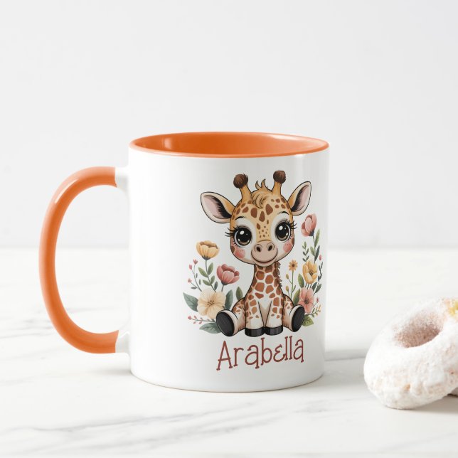 Giraffe Tasse (Mit Donut)