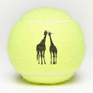 Giraffe Tennisbälle