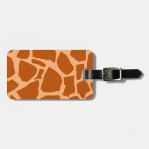 Giraffe Texture Luggage Tag Gepäckanhänger