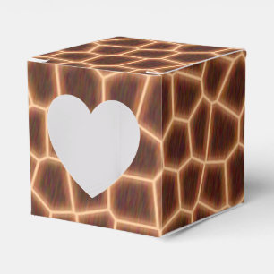 Giraffe Themed Gastgeschenk Boxes Geschenkschachtel
