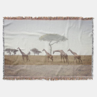 Giraffe Throw Blanket Decke