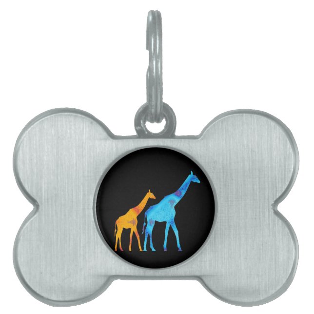 Giraffe Tiermarke (Vorderseite)