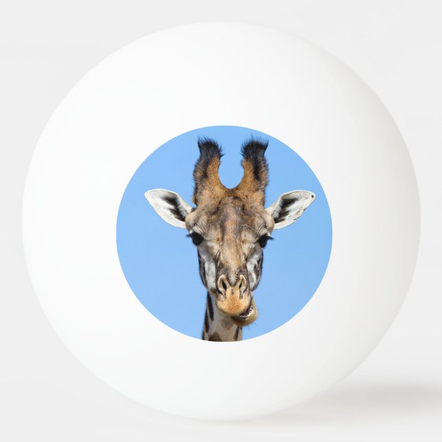 Giraffe Tischtennisball (Rückseite)