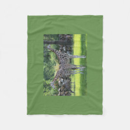 Giraffe Twins Niedlich Personalize Destiny's Fleecedecke