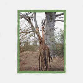 Giraffe Twins Niedlich Personalize Destiny's Fleecedecke