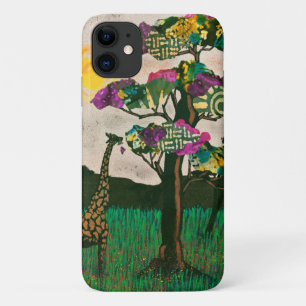 Giraffe über die Flugzeuge Afrikas Case-Mate iPhone Hülle