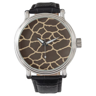 Giraffe Überwachung Armbanduhr