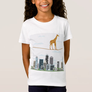 Giraffe überwindet Angst T-Shirt