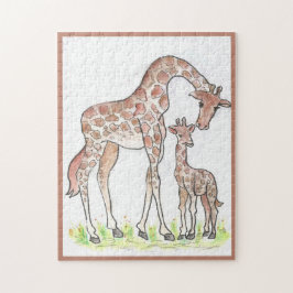 Giraffe und ihr Kalb