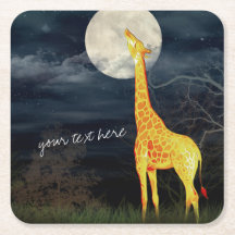 Giraffe und Mond | Konsumentenküste