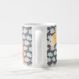 Giraffe und Wolken Kaffeetasse