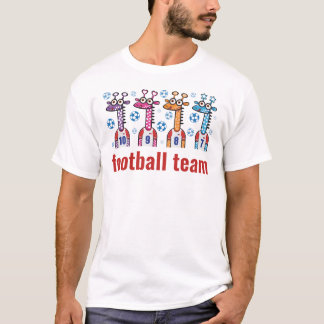 Giraffe USA Football Team T-Shirt