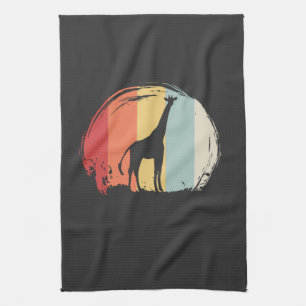Giraffe Vintag Geschirrtuch