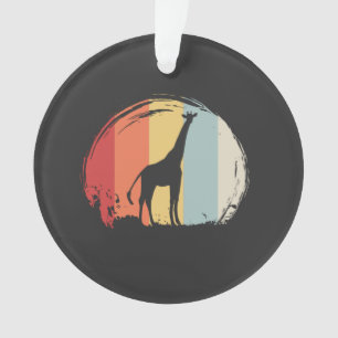 Giraffe Vintag Ornament