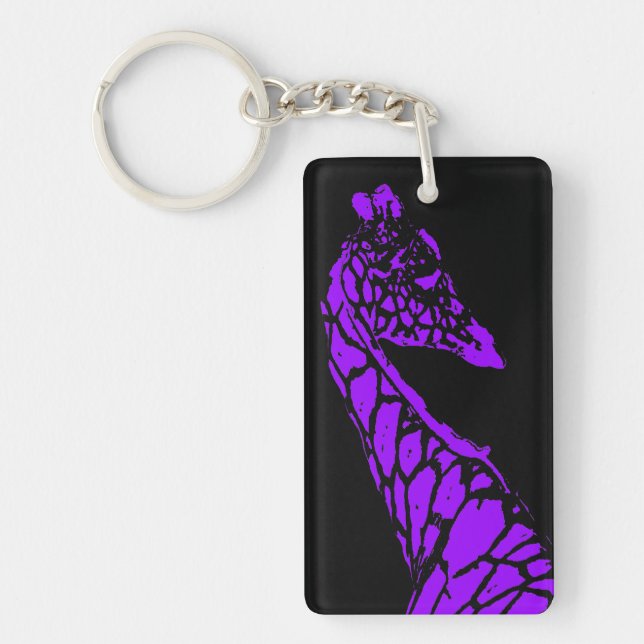 Giraffe violette (Devant)