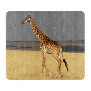 Giraffe voller Körper Afrika Afrikanische Tiere Schneidebrett