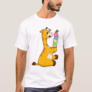 Giraffe Waffeleis T-Shirt