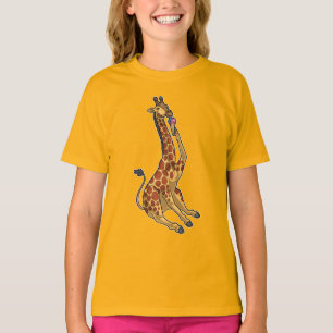 Giraffe Waffeleis T-Shirt