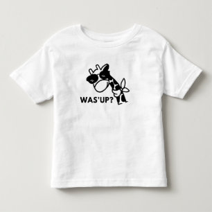 Giraffe Was los ist Kleinkind T-shirt