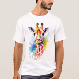 Giraffe Watercolor T-Shirt