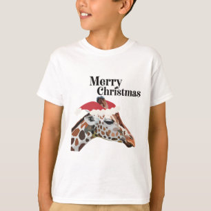 Giraffe Weihnachten T-Shirt