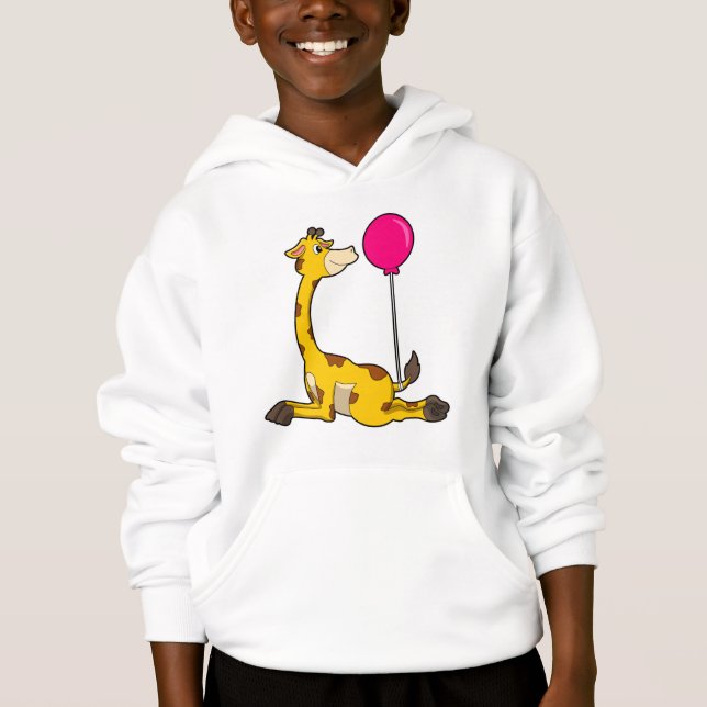 Giraffe with Balloon (Devant)