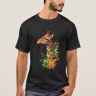 Giraffe Zoo Animal Zookeeper Safari T-Shirt