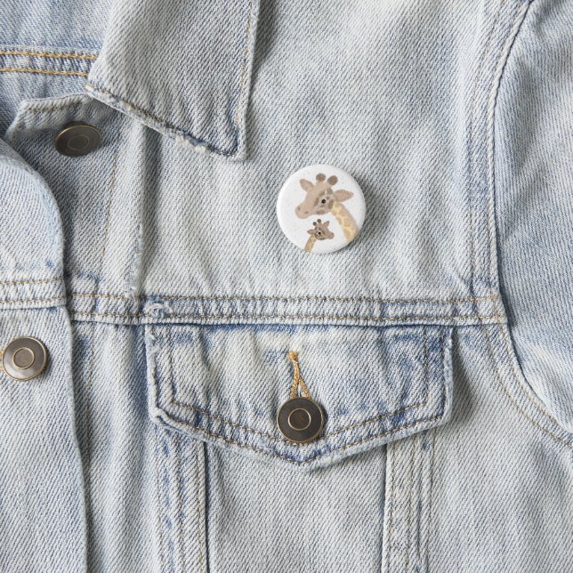 Giraffen-Abzeichen Button (Beispiel)