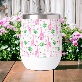 Giraffen Cosmopolitans Pink Preppy