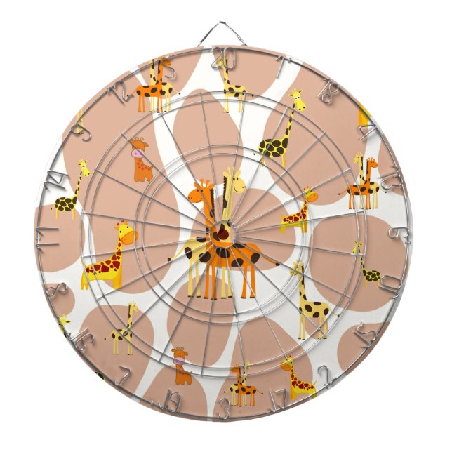 Giraffen Dartscheibe (vorne)