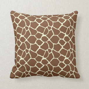 Giraffen-Druck Kissen