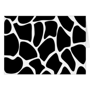 Giraffen-Druck-Muster. Tierdruck-Entwurf, schwarz