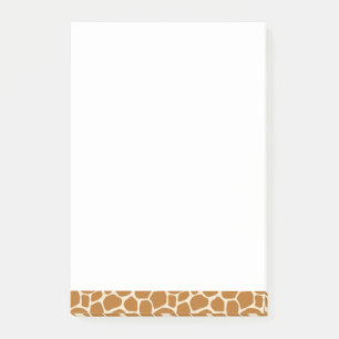 Giraffen-Druck Post-it Klebezettel