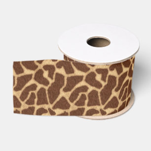 Giraffen-Druck Ripsband