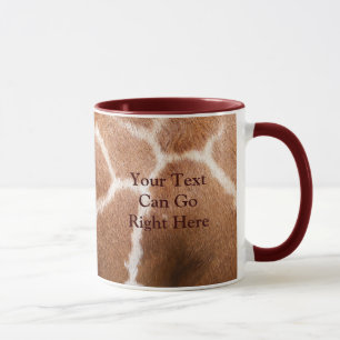 Giraffen-Druck-Tasse Tasse