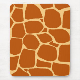 Giraffen-Druckmuster Mousepad