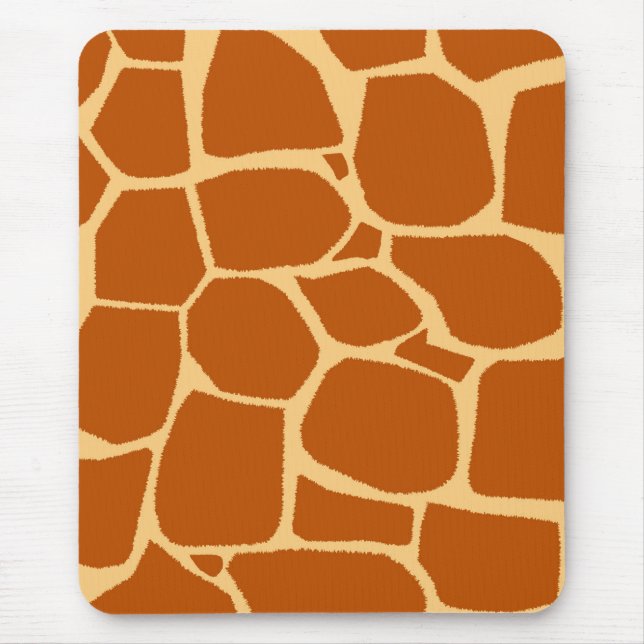 Giraffen-Druckmuster Mousepad (Vorne)