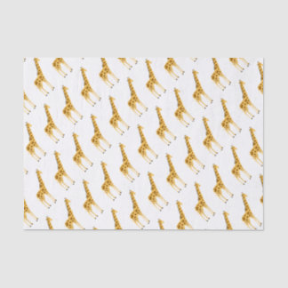 Giraffen-Entwurf Seidenpapier