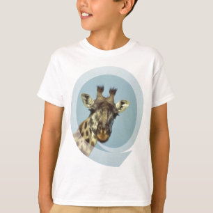 Giraffen-Entwurfs-Jugend-T - Shirt