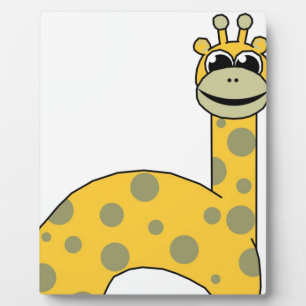Giraffen Fotoplatte