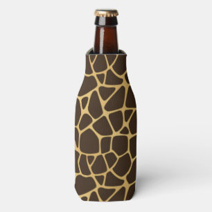 Giraffen-gepunkteter Hintergrund Flaschenkühler