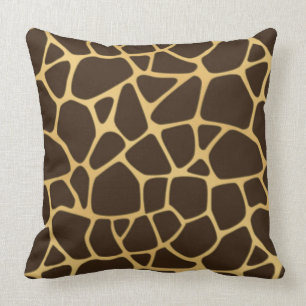 Giraffen-gepunkteter Hintergrund Kissen
