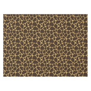 Giraffen-gepunkteter Hintergrund Tischdecke