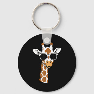 Giraffen-Gesicht-Sonnenbrille Lustige Giraffe für  Schlüsselanhänger